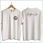 Premium Embroidered T-shirts - High on Life