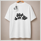 Premium Printed T-shirts - High on Life