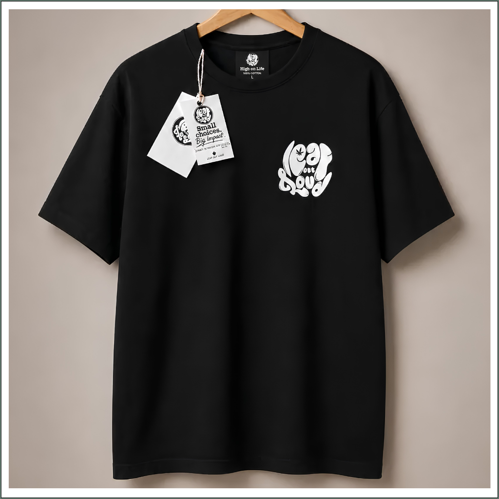Premium Printed T-shirts - High on Life
