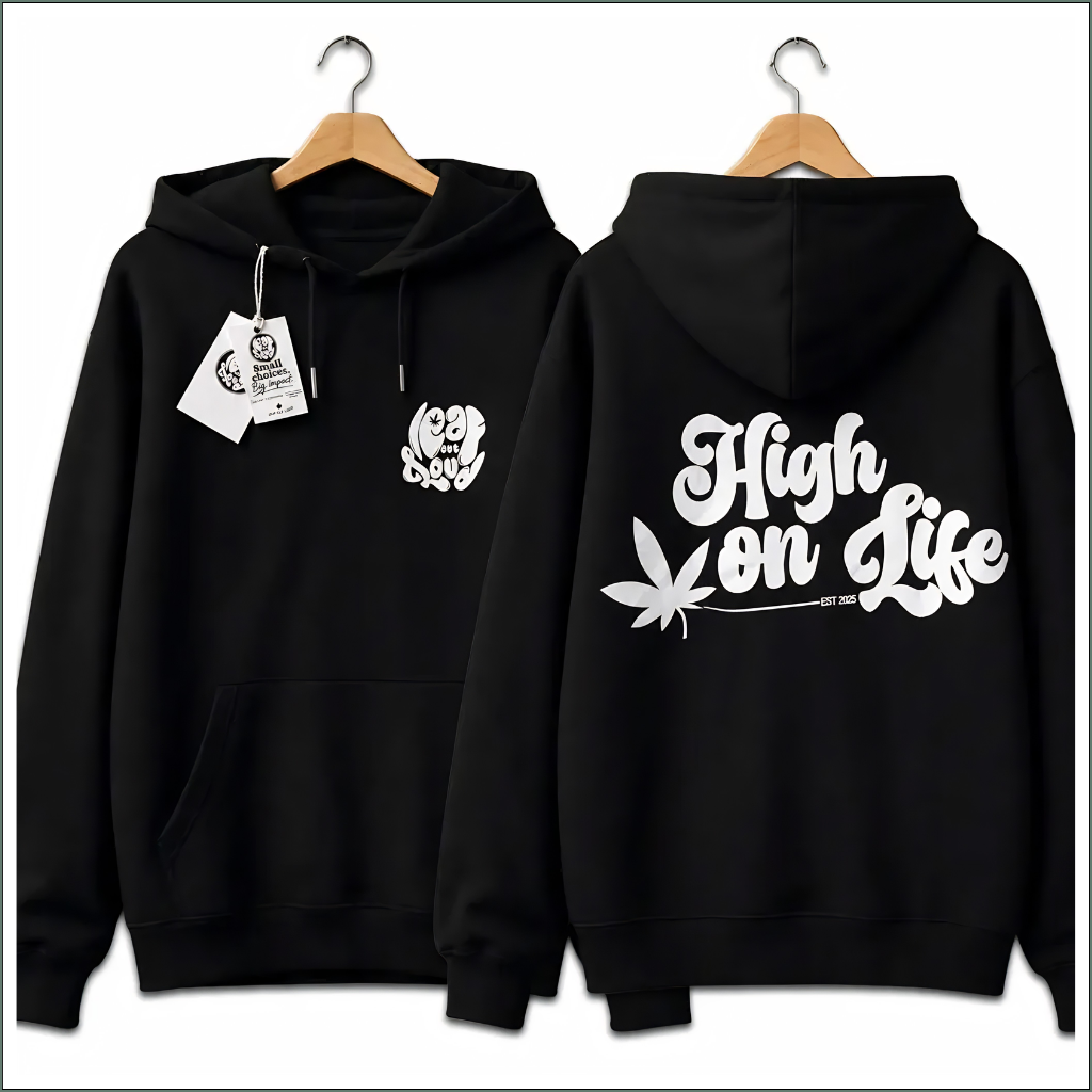 Premium Printed Hoodies - High on Life