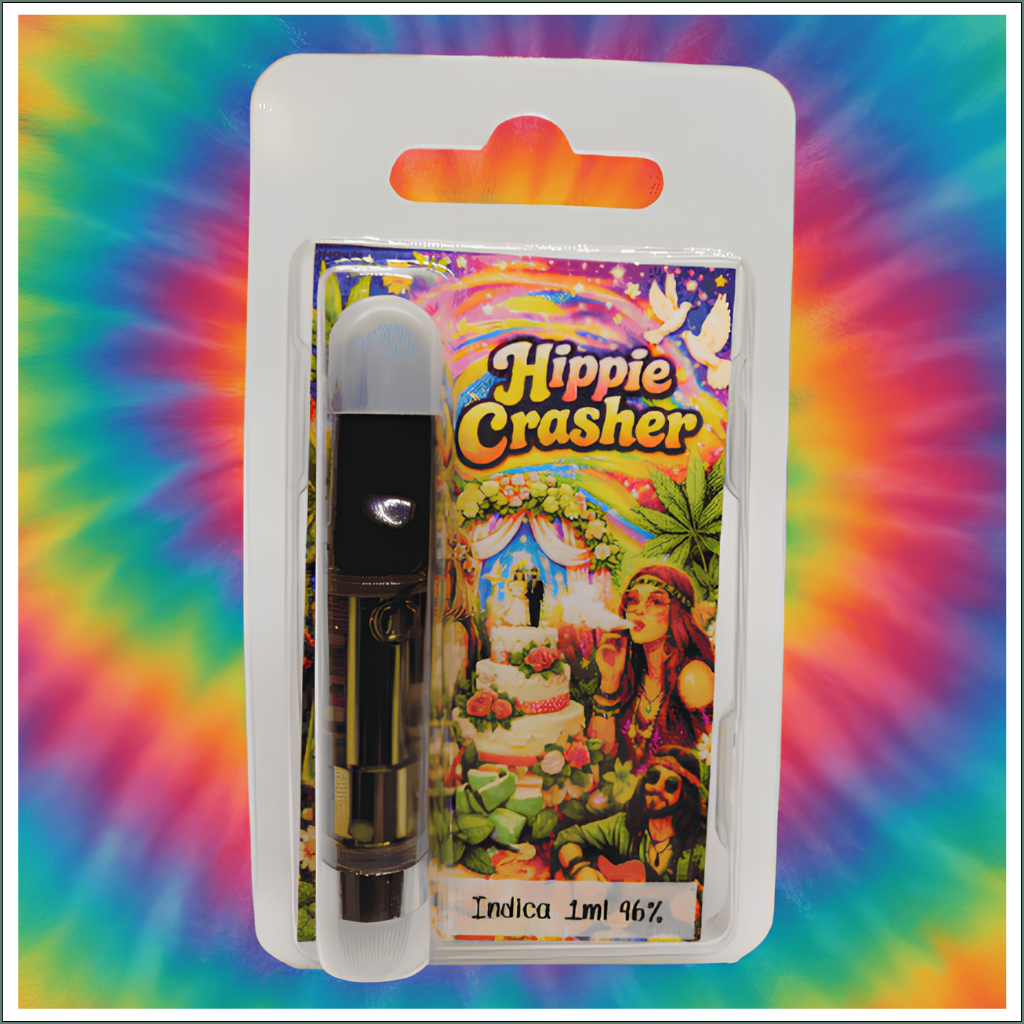 Distillate Vape Cart 1ml - Hippie Crasher (Indica)