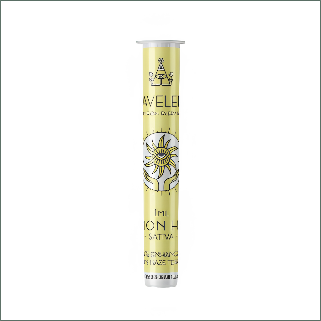 Traveler’s® Classic Vape Cartridges 1ml - Lemon Haze (Sativa)
