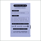 Traveler’s® Stealth Disposable Vapes 1ml - Juicebox Grape (Sativa)
