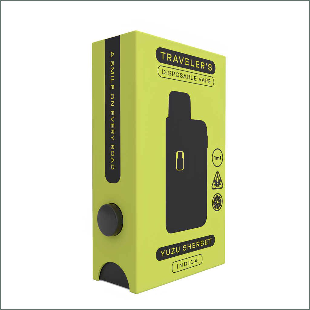 Traveler’s® Stealth Disposable Vapes 1ml - Yuzu Sherbet (Indica)