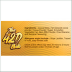 The 420 Slab - Banana Split Belgian Chocolate 420mg
