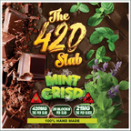 The 420 Slab - Mint Crisp Belgian Chocolate 420mg