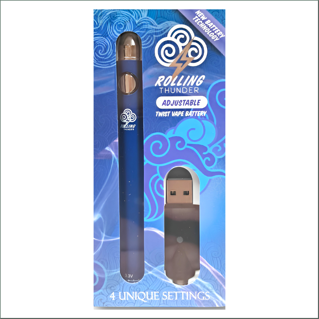 Rolling Thunder Twist Vape Battery Pen 900mAh