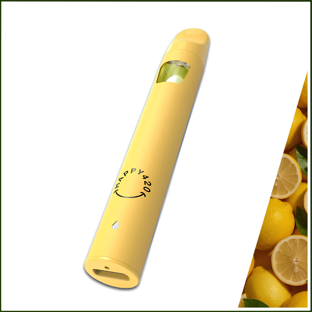 Happy Hits Disposable Vapes 1ml - Sour Lemon (Hybrid)