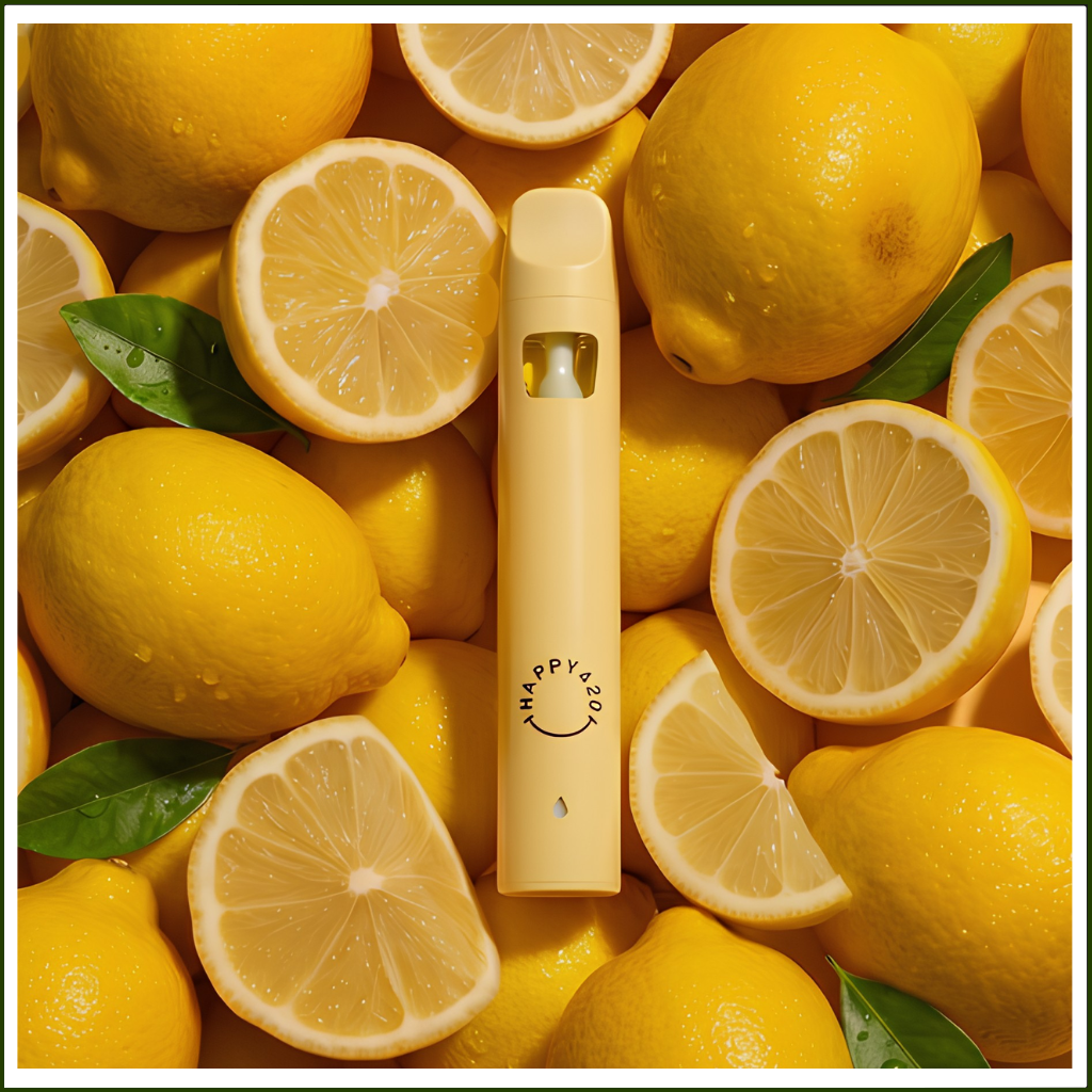 Happy Hits Disposable Vapes 1ml - Sour Lemon (Hybrid)