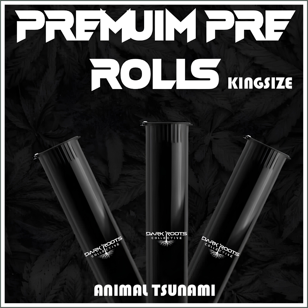 Primo Premium Kingsize Pre-Rolls 1g - Indoor - Animal Tsunami (Indica)
