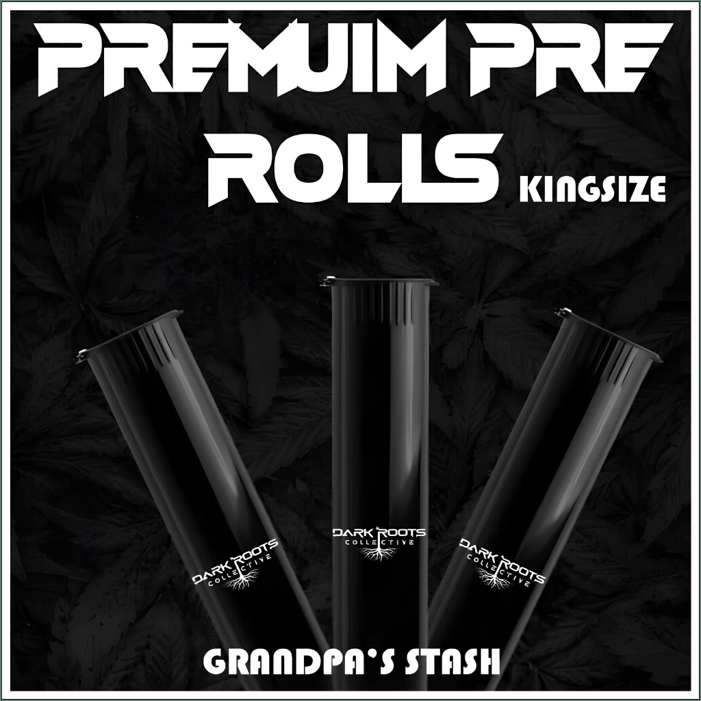 Primo Premium Kingsize Pre-Rolls 1g - Indoor - Grandpa's Stash (Hybrid)