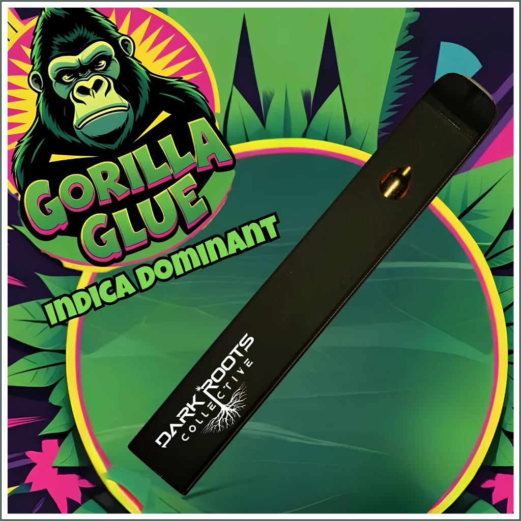 Disposable Vapes 1ml - Gorilla Glue (Indica)