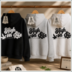 Premium Printed Hoodies - High on Life