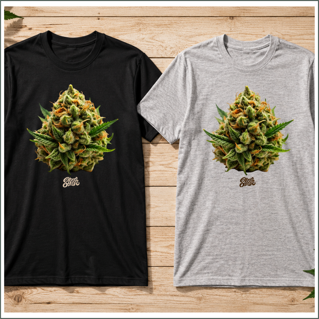 Stash T-shirts - Stash Bud