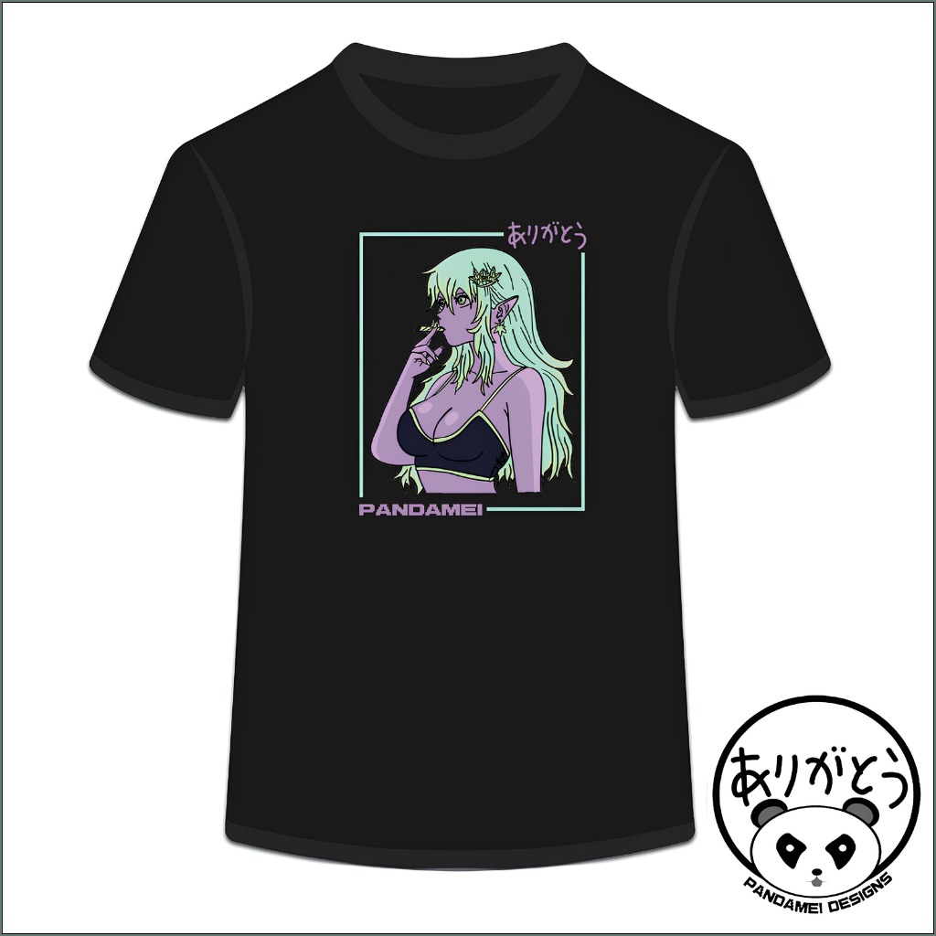 PandaMei Cotton Shirt - Smoking Elf