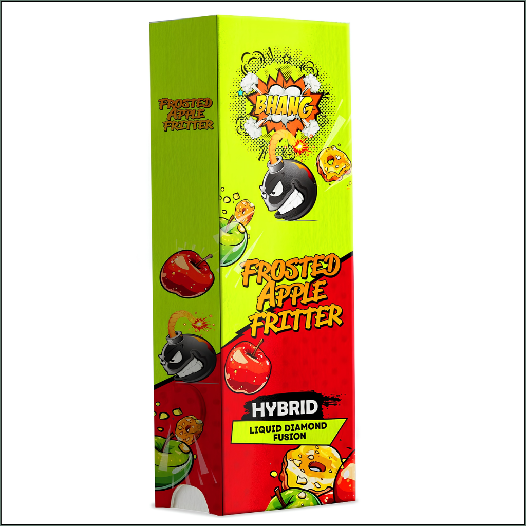 Bhang Bars Liquid Diamond Fusion THC Vapes 2g - Frosted Apple Fritter (Hybrid)