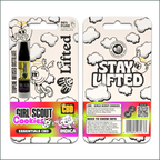 CBD Distillate Vape Carts 1ml - Girl Scout Cookies (Indica)