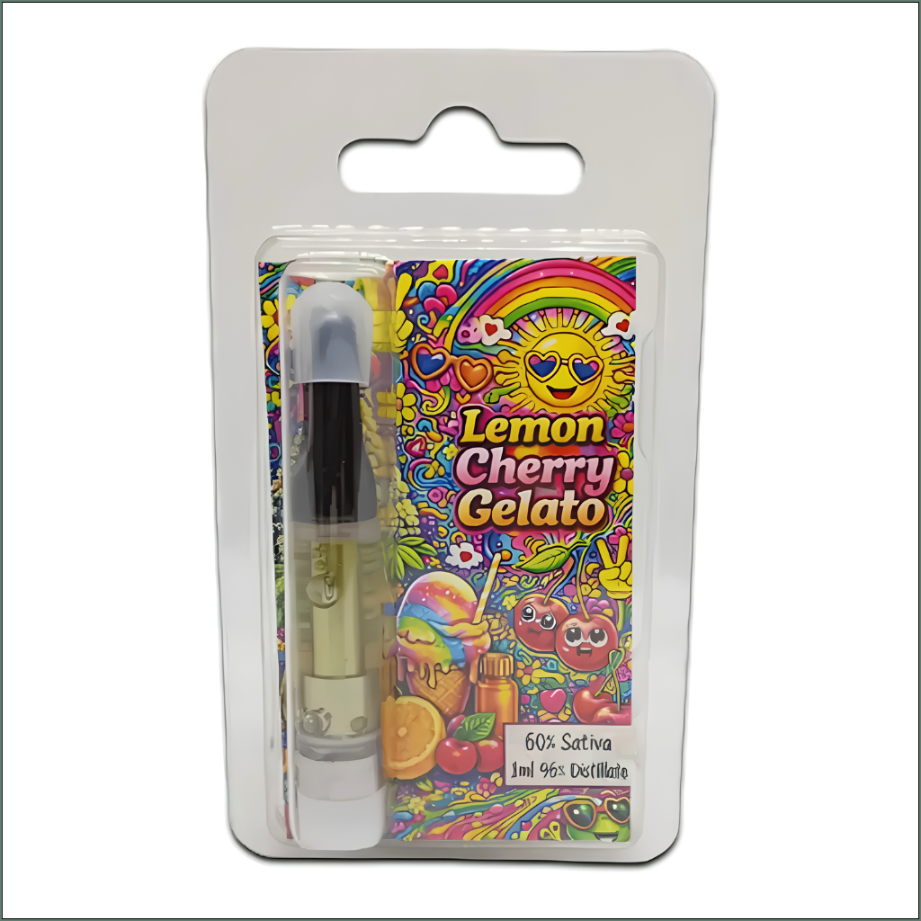 Distillate Vape Cart 1ml - Lemon Cherry Gelato (Sativa)