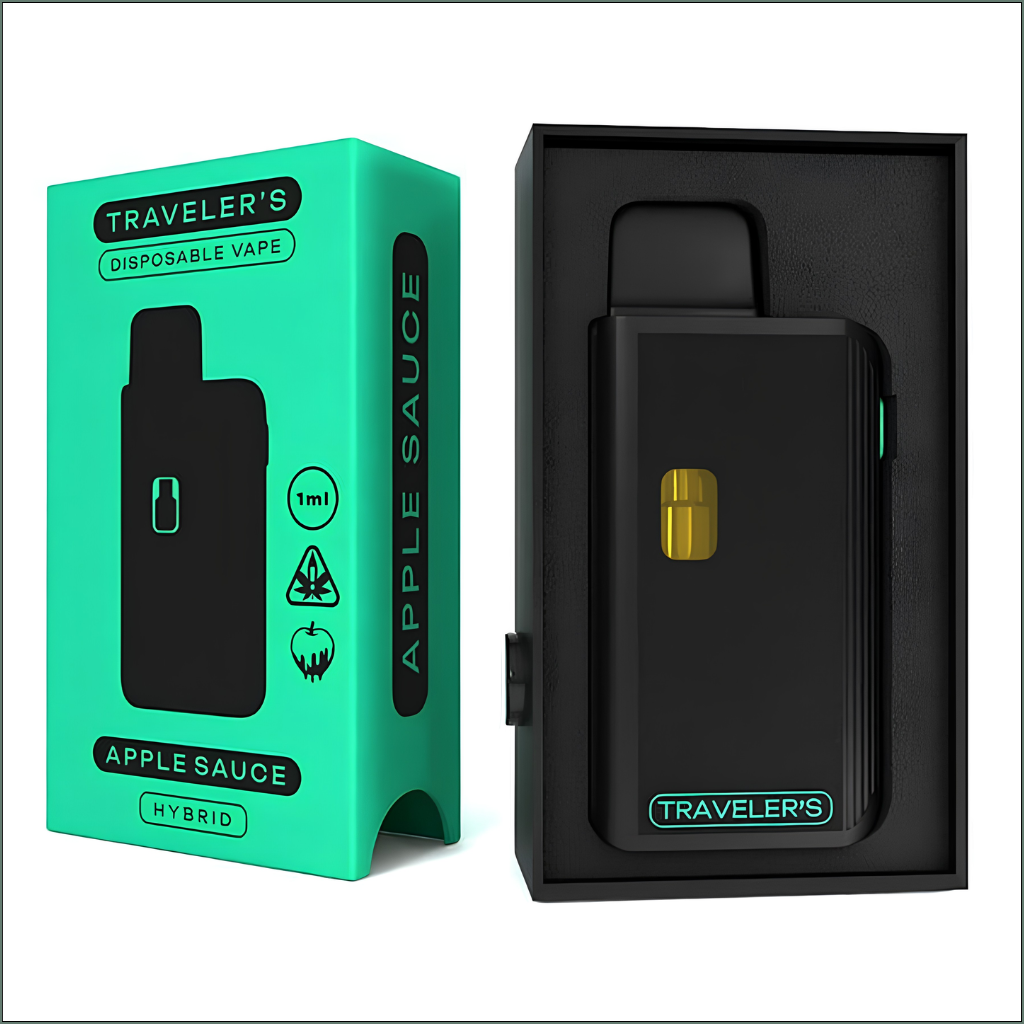 Traveler’s® Stealth Disposable Vapes 1ml - Apple Sauce (Hybrid)