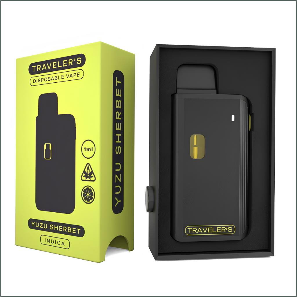Traveler’s® Stealth Disposable Vapes 1ml - Yuzu Sherbet (Indica)