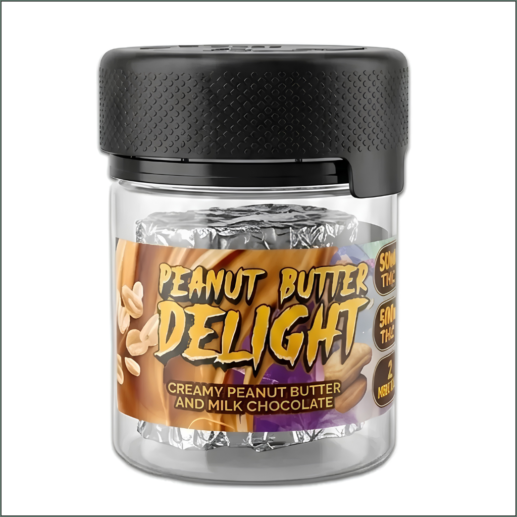 Peanut Butter Delight - Creamy Peanut Butter & Milk Chocolate 100mg (2x50mg)
