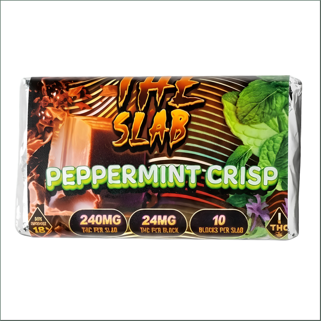 The Slab - Peppermint Crisp Belgian Chocolate 240mg