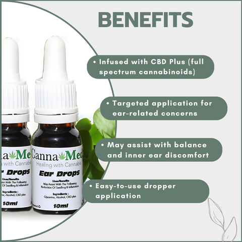CBD Plus Ear Drops 10ml
