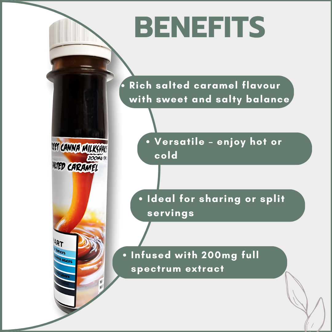 Milkshakes 200mg Full Spectrum - Salted Caramel