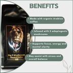 Time 4 Coffee - Big 5 Mushroom Blended Coffee 250g