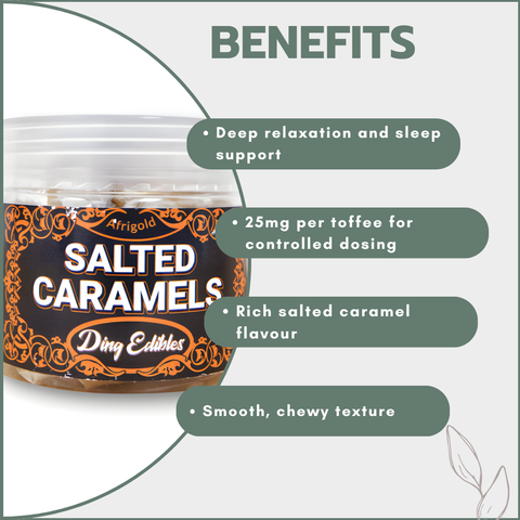 Salted Caramel Toffee 250mg (10x25mg) - Indica