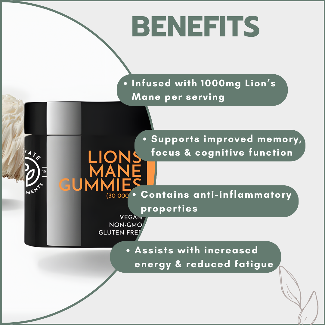 Lion's Mane Gummies (30x1000mg)