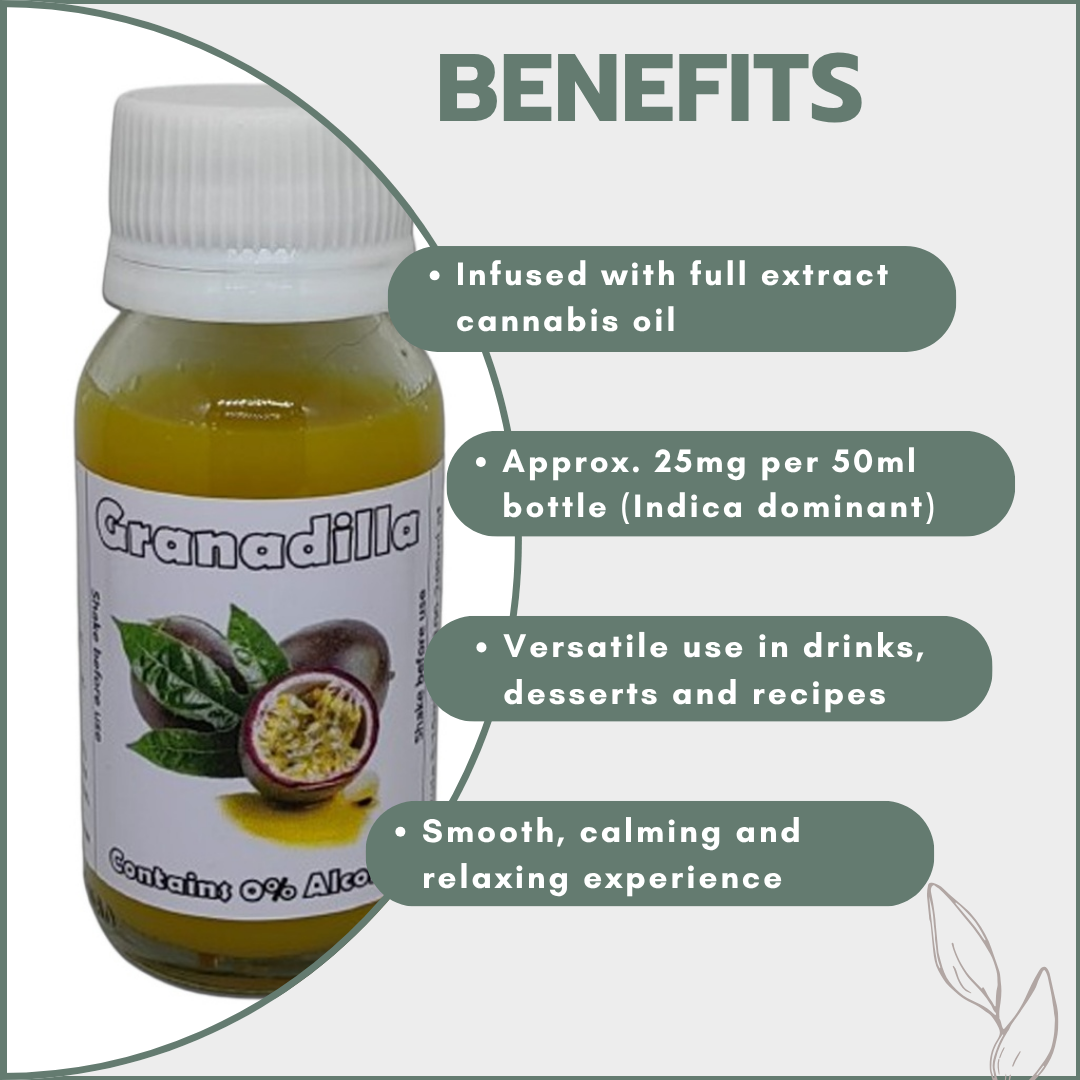 FECO Infused Fruit Juice Concentrate - Granadilla