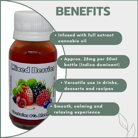 FECO Infused Fruit Juice Concentrate - Mixed Berries