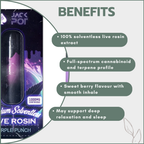 Live Rosin Disposable Vapes 1ml - Purple Punch (Indica)