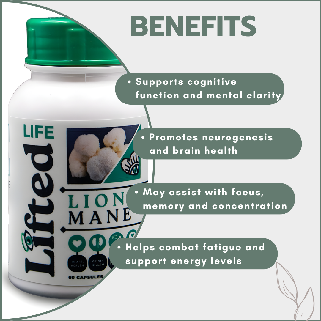Lion's Mane 500mg 60's