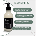 Foaming Face Wash - Hydrate & Soothe (African Ginger, Chamomile & Hemp Seed Oil) 200ml