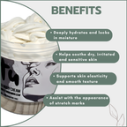Whipped Body Cream (Shea Butter & Hemp Seed Oil) 250ml