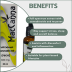 Full Extract Cannabis Oil 600mg (30ml)