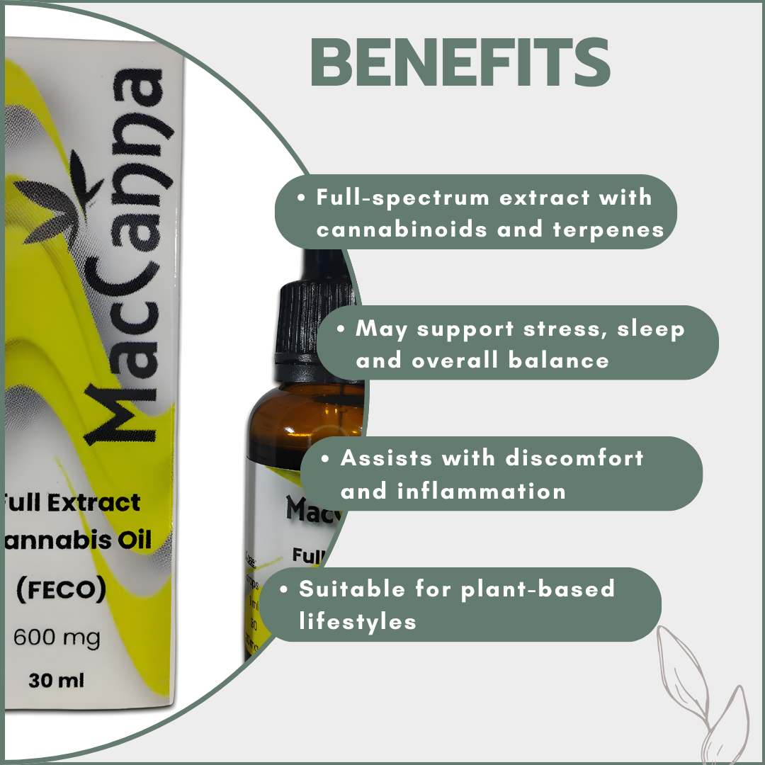 Full Extract Cannabis Oil 600mg (30ml)