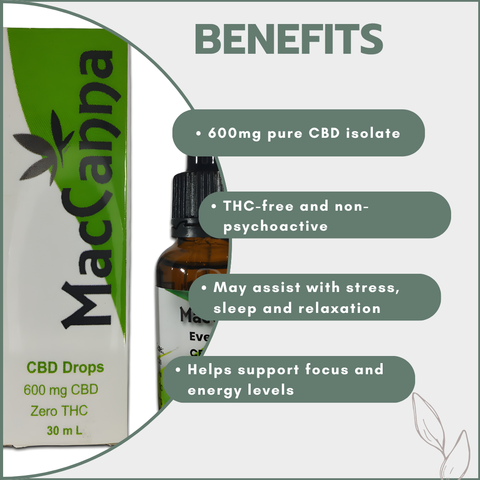 CBD Isolate 'Every Day' Oil 600mg (30ml)