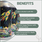 Mama G's Zero Alcohol IPA Beer (Indian Pale Ale) 75mg