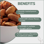 Canna Savoury Peanuts - Chilli Cheese (10 Packs)