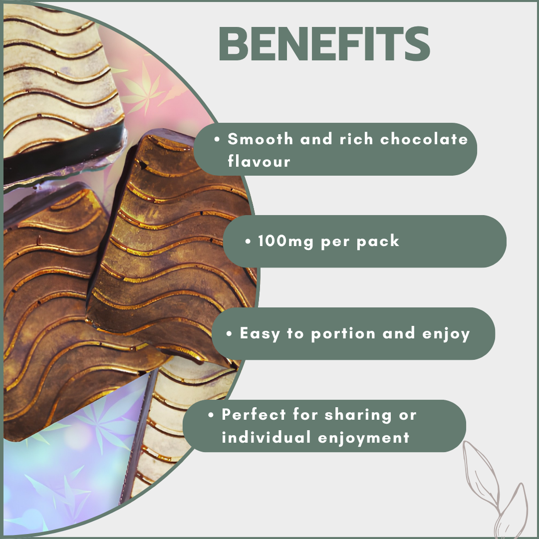 Chocolate Squares with Nutella & Nut Filling (Pack of 10)