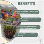 Gigglies Chocolate-Coated Shortbread Balls 100mg