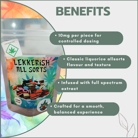 Lekkerish Allsorts 100mg (10x10mg)