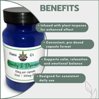 CBD Capsules with Terpenes 31's - Anxiety & Depression
