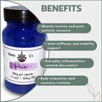 CBD Capsules with Terpenes 31's - Pain & Inflammation