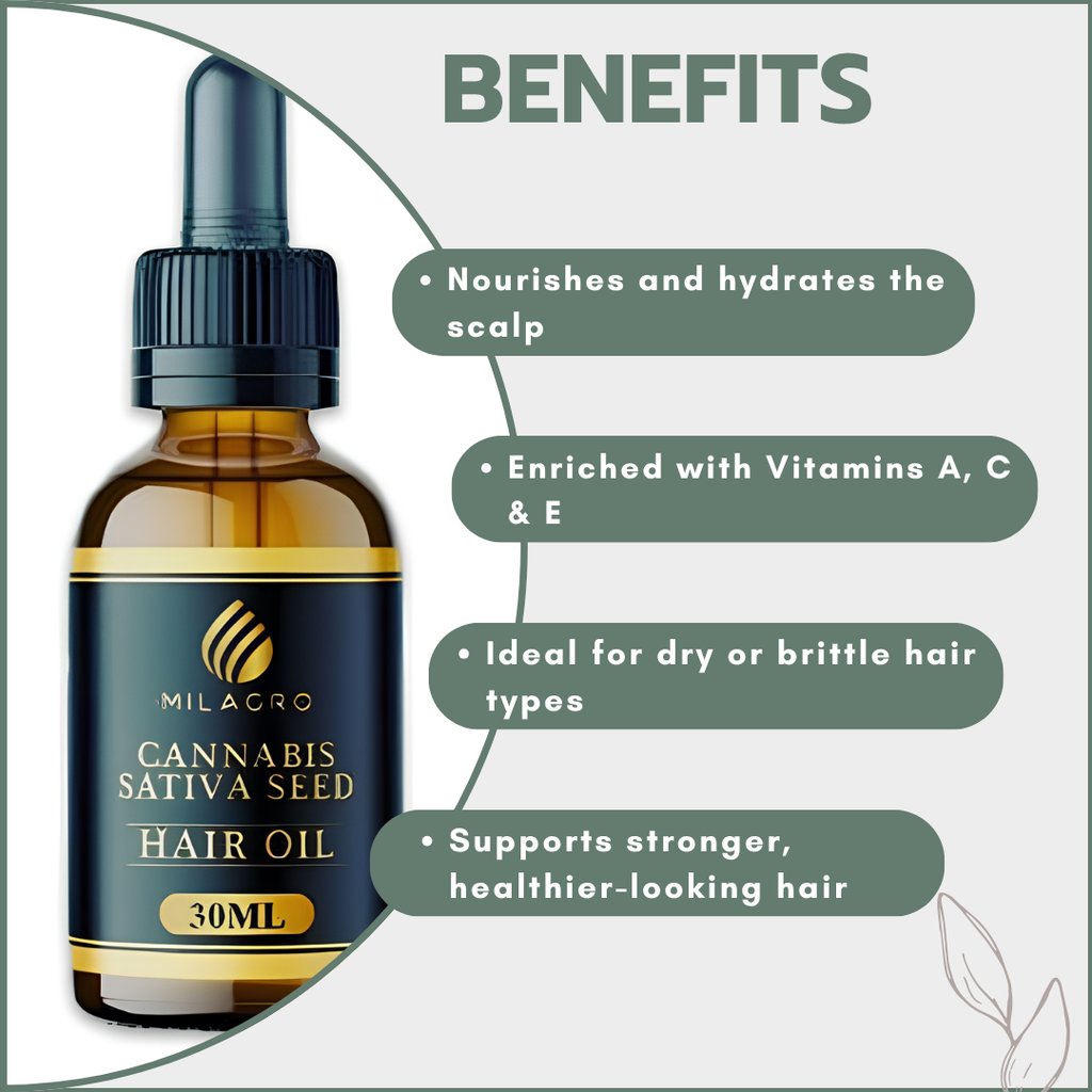 Milagro CBD Hair Oil 30ml
