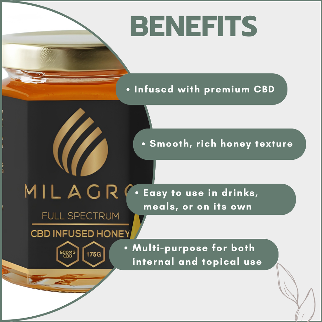 Milagro CBD Infused Honey 170g