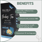 Chamomile Rooibos CBD Infused Tea